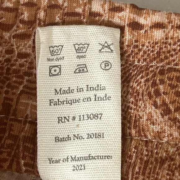 Kate Quinn Bamboo Coll. Size M Pull On Pants Joggers Stretch Drawstring Waist - Picture 8 of 8